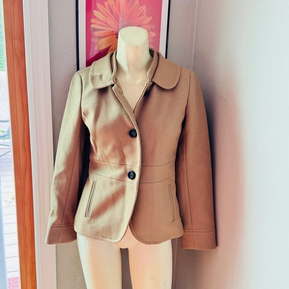 Jcrew peacoat